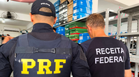 PRF participa de operação da Receita Federal com foco no combate ao contrabando e à contrafação em São Luís