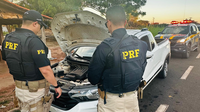 PRF recupera em Caxias/MA veículo roubado em Olinda/PE com sinais de adulteração