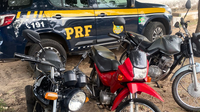 PRF recupera três motocicletas adulteradas durante fiscalizações na BR-316, em Caxias/MA