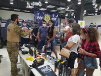 Exposição da PRF em shopping de São Luís foi sucesso de público
