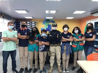 PRF no Maranhão participa de bate papo com alunos da escola SESI