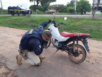 PRF recupera motocicleta com registro de roubo na BR-316
