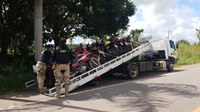 PRF apreende 132 motocicletas em mais uma fase da operação Duas Rodas no Maranhão