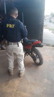 PRF recupera motocicleta roubada na BR-316