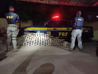 Em menos de 24h, PRF dá prejuízo de R$ 44,5 milhões ao tráfico de drogas no sul do Maranhão