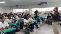 PRF realiza ação educativa no Instituto Federal do Maranhão de Santa Inês
