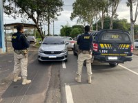 PRF recupera dois veículos com registro de roubo/furto em São Luís