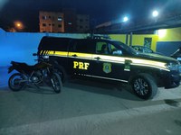PRF recupera motocicleta adulterada em Balsas