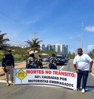 PRF no Maranhão participa de carreata no Dia Mundial em Memória das Vítimas de Acidente de Trânsito
