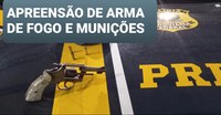 PRF apreende condutor armado em Peritoró/MA