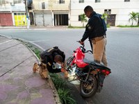 PRF recupera motocicleta com registro de roubo em Bacabeira/MA