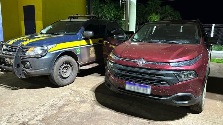 PRF recupera em Corumbá (MS) veículo roubado na capital