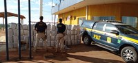 PRF realiza a apreensão de mais de uma tonelada e meia de maconha em Ponta Porã (MS)