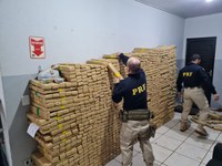 PRF apreende 1,8 tonelada de maconha em Campo Grande