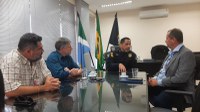 Superintendente da PRF/MS recebe visita de superintendente do DNIT/MS e de assessores parlamentares