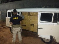 PRF apreende 613 Kg de maconha em Ponta Porã (MS)