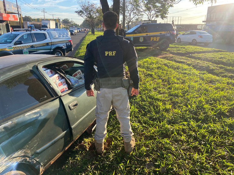 PRF prende condutor que causou acidente durante fuga em Campo Grande (MS)
