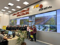 PRF realiza visita técnica ao Centro de Controle Operacional da CCR MS Via