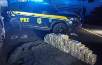 PRF e DENAR apreendem 168 Kg de cocaína em Sidrolândia (MS)