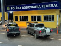 Novo recorde: PRF apreende 1,3 tonelada de cocaína em Paranaíba