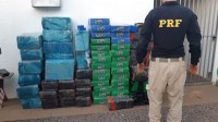 PRF apreende 1 tonelada de maconha e recupera caminhonete em Bataguassu (MS)