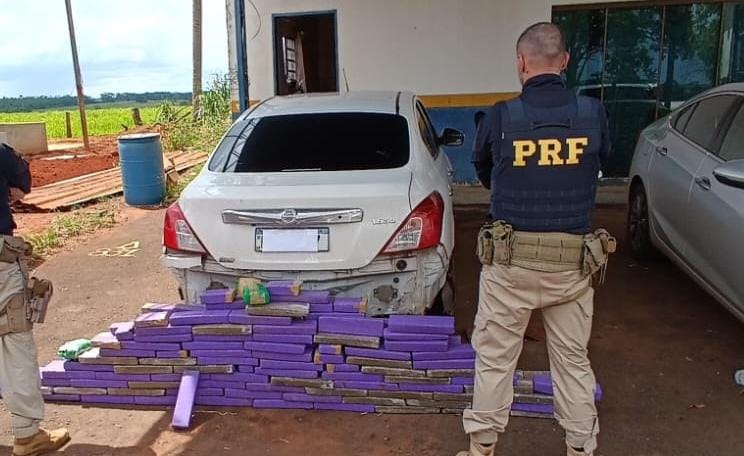 PRF apreende 100 Kg de maconha em Ivinhema (MS).jpg