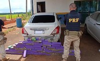 PRF apreende 100 Kg de maconha em Ivinhema (MS)