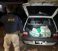 PRF apreende 108 Kg de maconha em Rio Brilhante (MS)