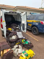 PRF apreende 272 Kg de cocaína, skunk e maconha em Campo Grande (MS)