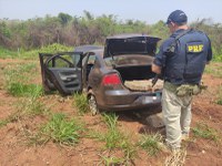 PRF apreende 62 Kg de maconha em Nova Andradina (MS)