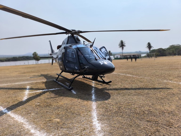 PRF e Corpo de Bombeiros realizam resgate aeromédico no Pantanal