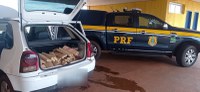 PRF apreende 74,9 Kg de maconha em Ponta Porã (MS)