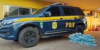 PRF apreende 36 Kg de pasta base de cocaína em Água Clara (MS)