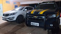 PRF recupera em Nova Andradina (MS) veículo roubado no RJ
