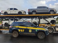 PRF recupera dois veículos em Três Lagoas (MS)