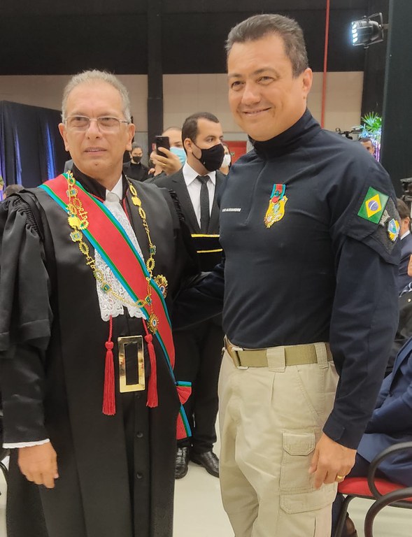 Superintendente recebe Ordem de Mérito do Judiciário de MS em Campo Grande (MS)