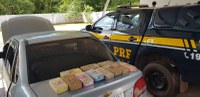 PRF apreende 12 Kg de pasta base de cocaína em Corumbá (MS)