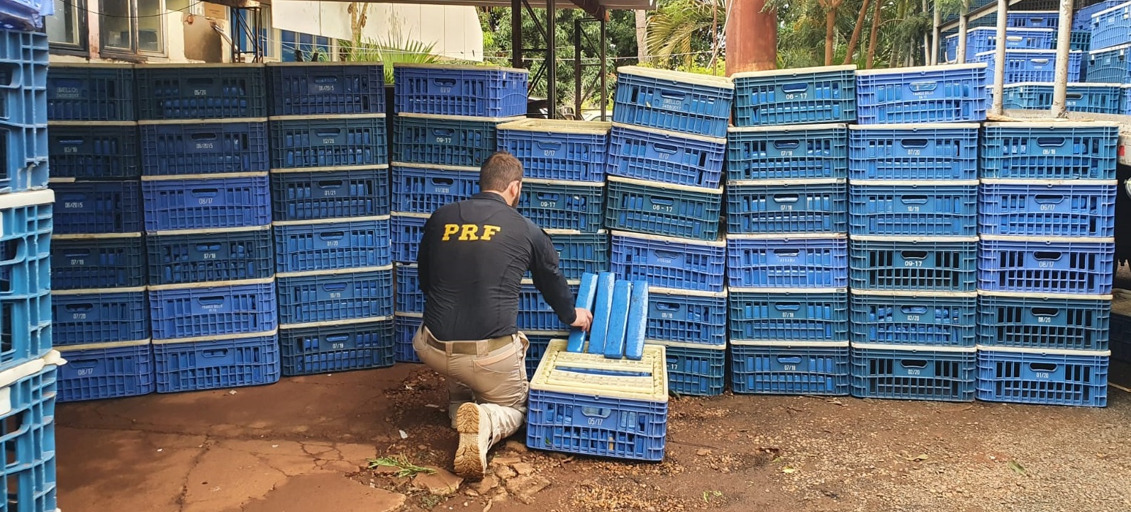 PRF apreende 4,3 toneladas de maconha em Selvíria (MS)3