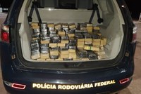 PRF apreende 188 Kg de pasta base de cocaína em Miranda (MS)