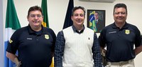 Superintendente da PRF/MS recebe visita do Prefeito de Nova Alvorada do Sul