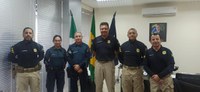 Superintendente recebe a visita do Comandante do Batalhão de Polícia Militar de Trânsito (BPMTran) em Campo Grande (MS)