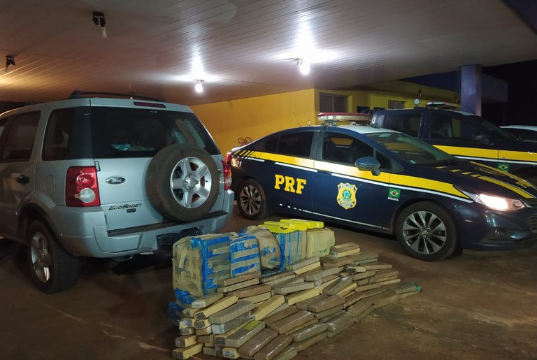 PRF apreende 271 kg de maconha em Ponta Porã (MS)