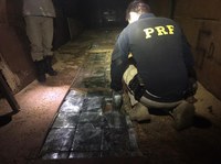 PRF apreende 580 Kg de maconha e 21,5 de cocaína em Bataguassu (MS)