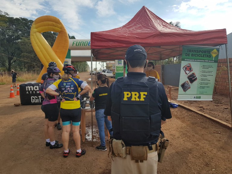 PRF e Grupos de Ciclismos realizam o evento Pedal Legal em Campo Grande (MS)