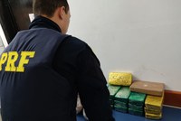 PRF apreendeu 20 Kg de cocaína e 1 Kg de maconha em Miranda (MS)