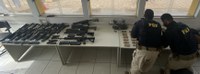 PRF apreende 12 fuzis e munições em Bataguassu (MS)