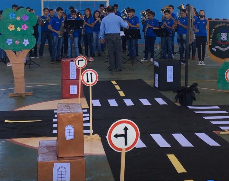 EDUCAR 2021 PRF realiza projetos pedagógicos de educação para o trânsito em escolas no Mato Grosso do Sul