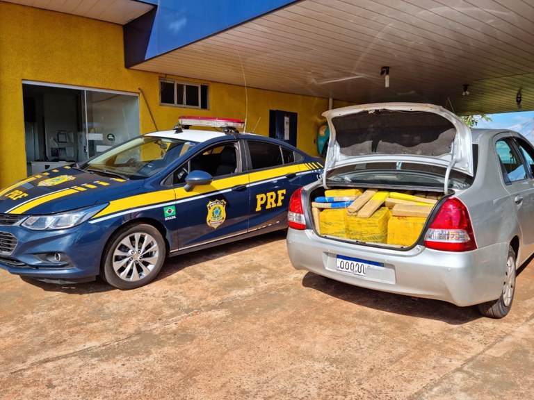 PRF apreende 339 Kg de maconha em Ponta Porã (MS)