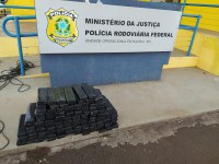 PRF apreende 71 Kg de maconha em Naviraí (MS)