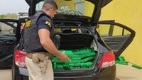 PRF apreende 337 Kg de maconha em Naviraí (MS)